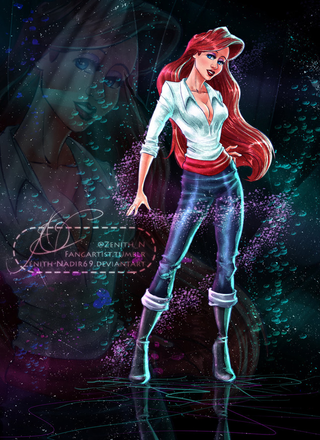 Illustration for article titled Disney Princesses, Dressed as Their Dude Companions